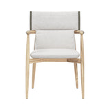E008 Embrace Outdoor Dining Chair: With Agora Life Oat