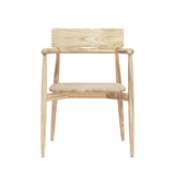 E008 Embrace Outdoor Dining Chair: Without Cushion