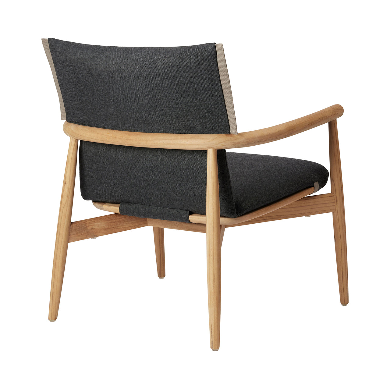 E018 Embrace Outdoor Lounge Chair with Cushion: Panama 1779