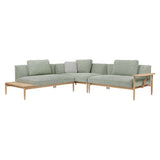 Embrace Corner Modular Sofa: Configuration A + Oiled Oak