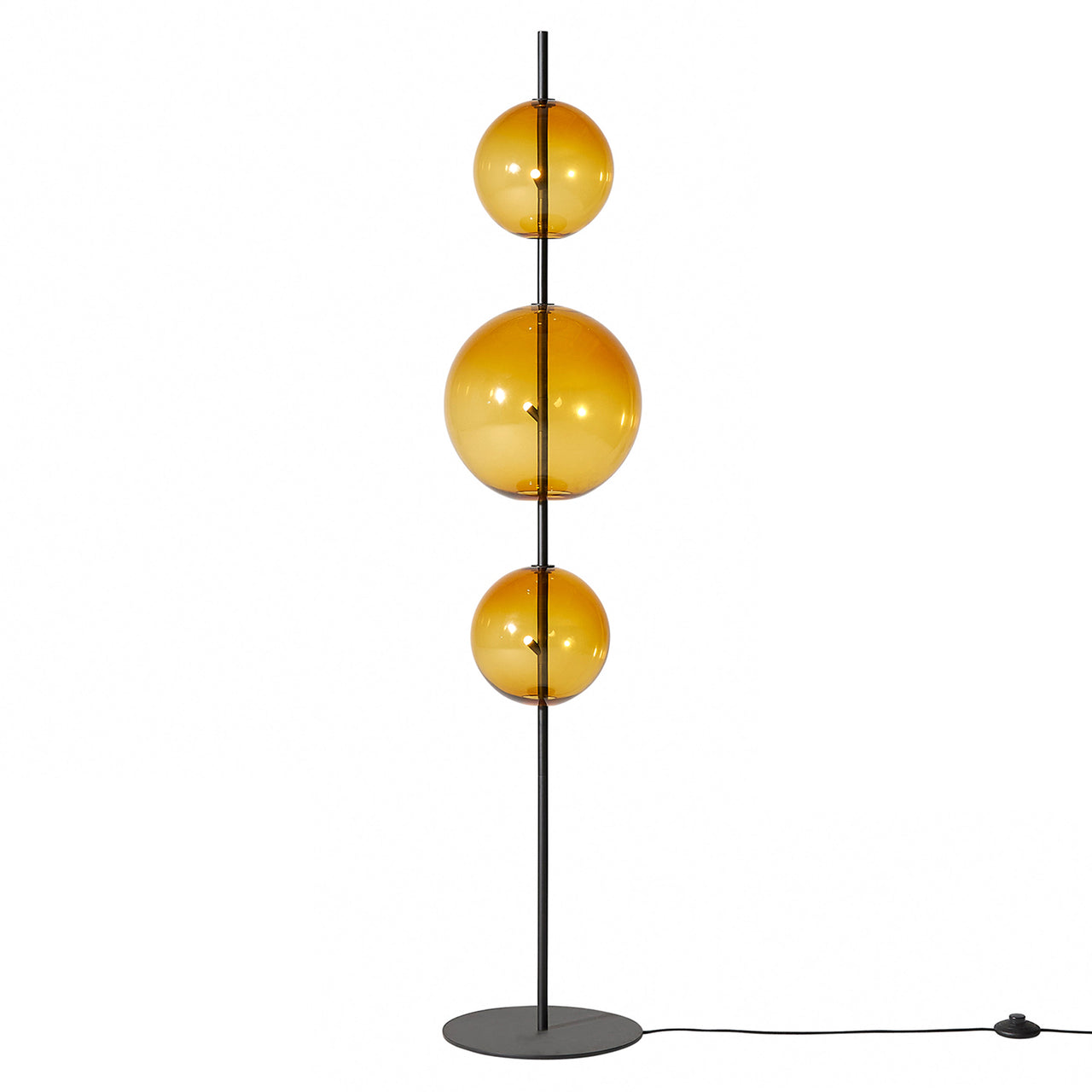 Point Modular Floor Lamp: Smoke Grey