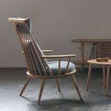 Kinoe Sofa Lounge Chair: Upholstered