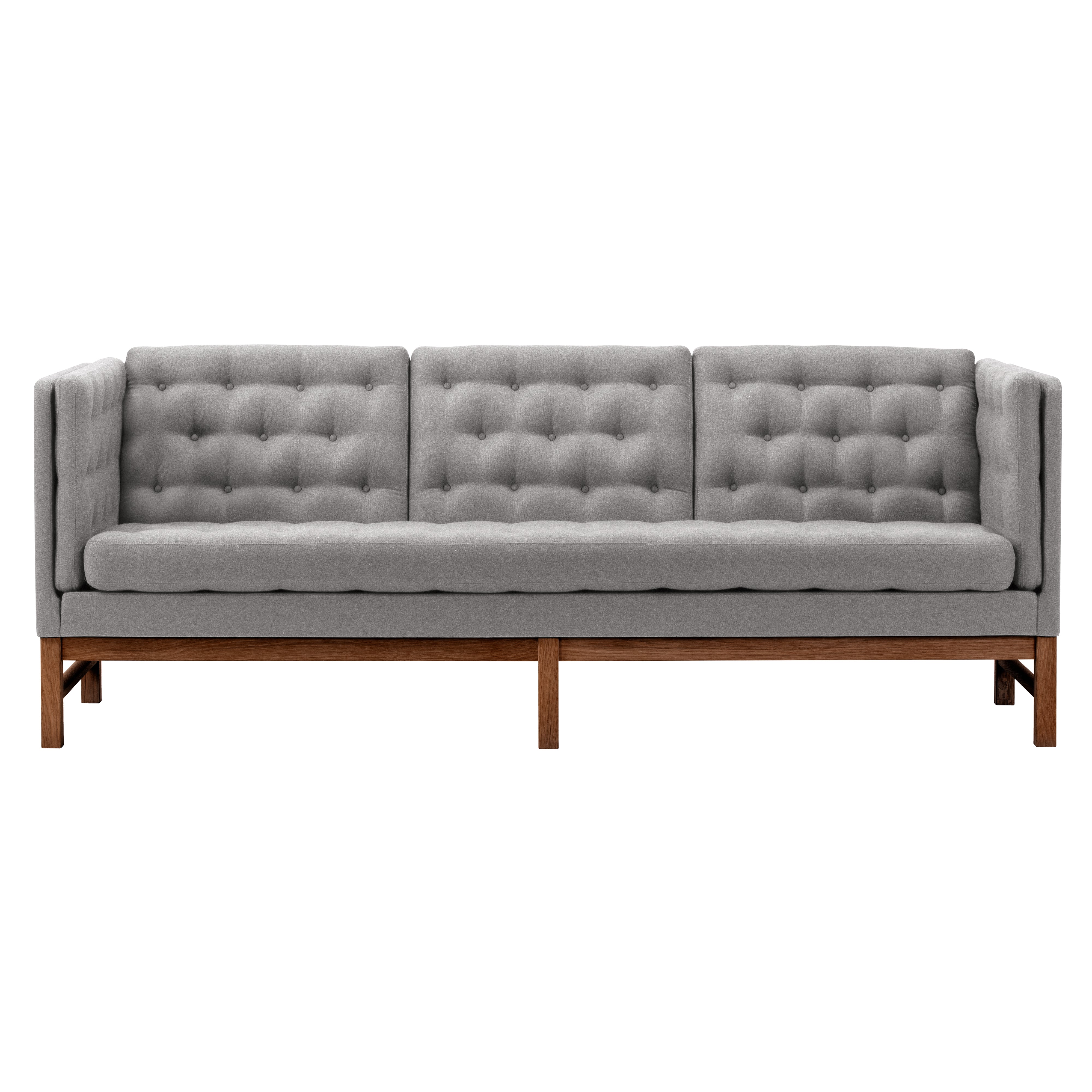 EJ315 Sofa: 3 Seater + Oiled Walnut