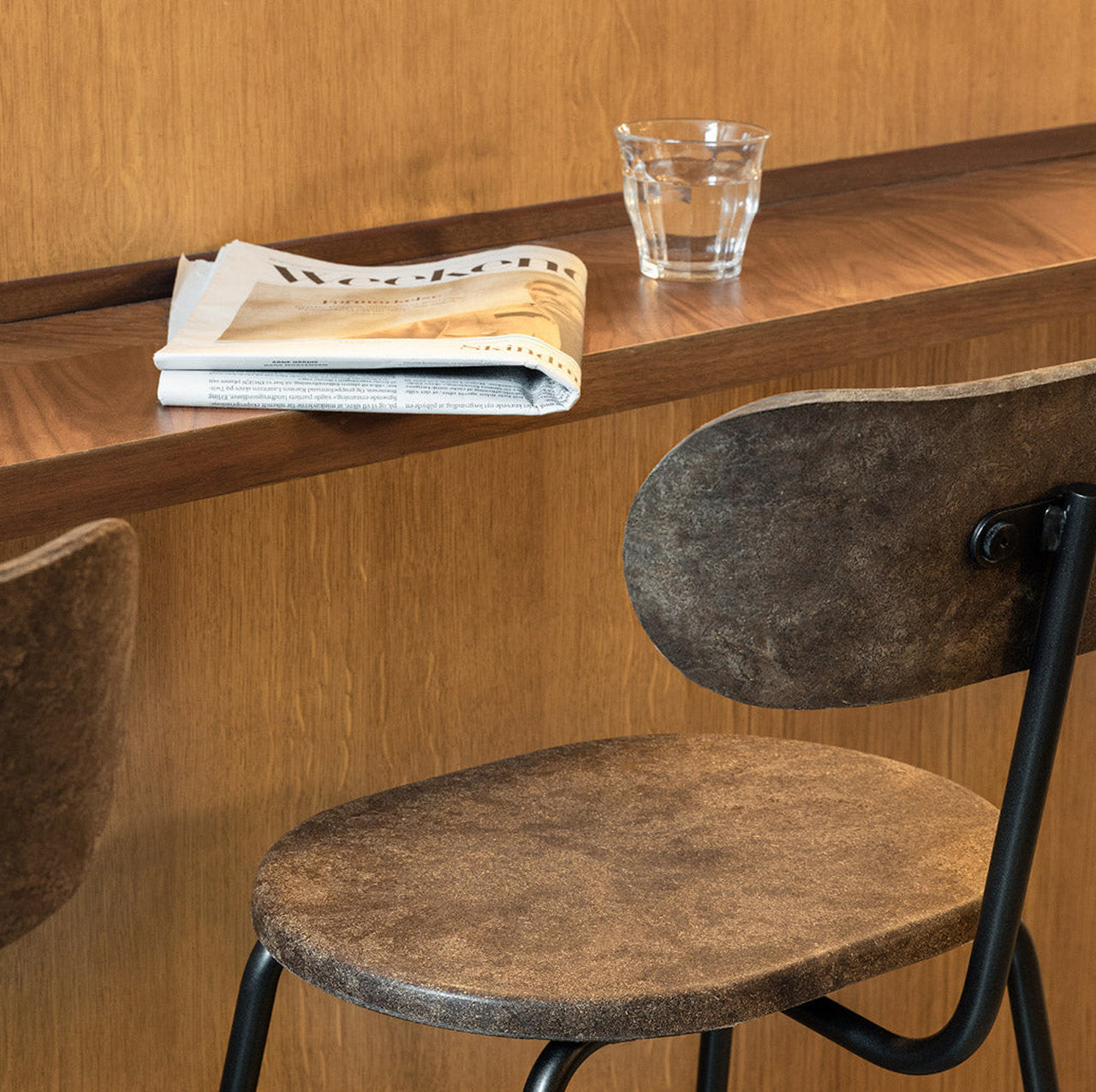 Earth Bar + Counter Stool Backrest: Coffee Edition