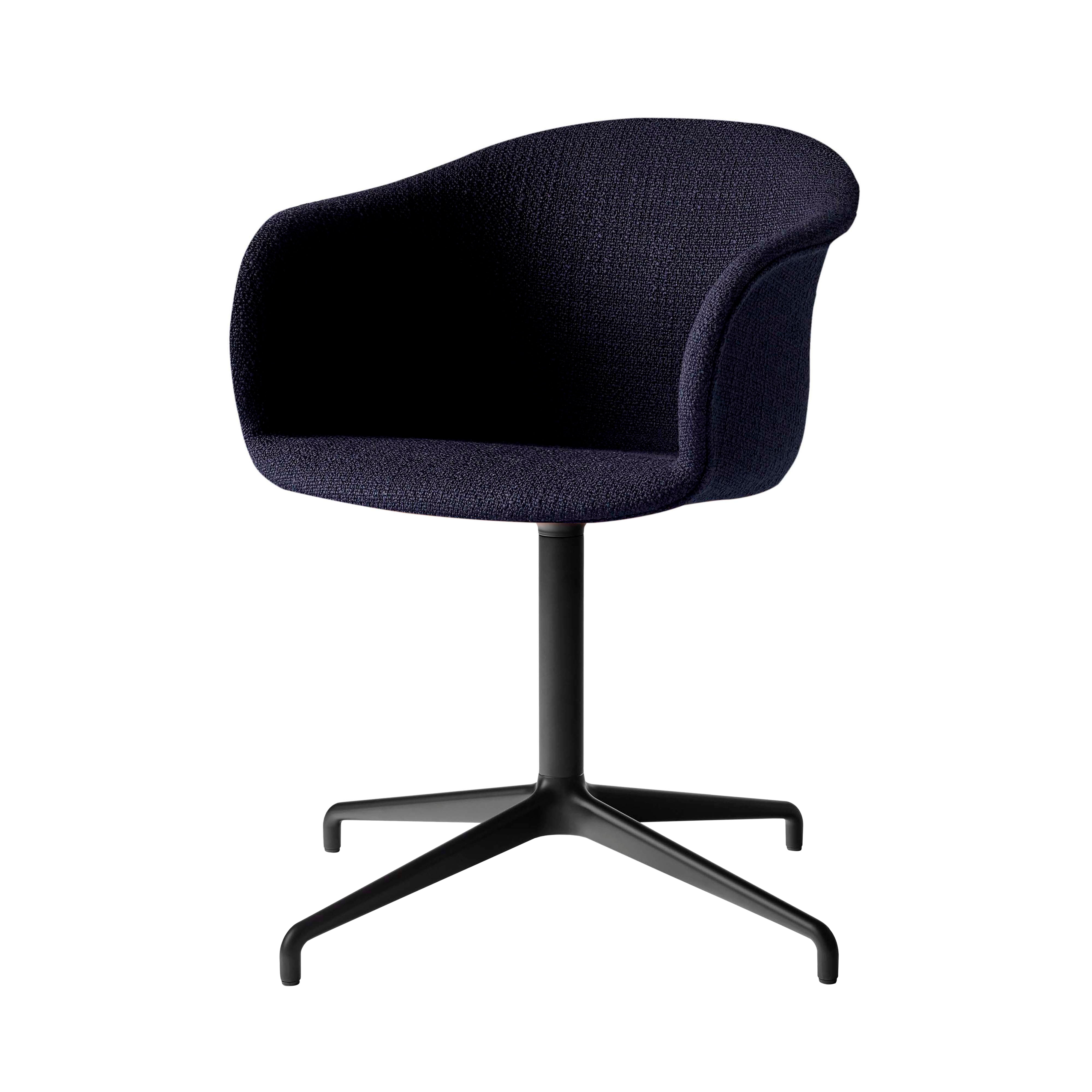 Elefy Chair JH35: Swivel Base + Return + Black
