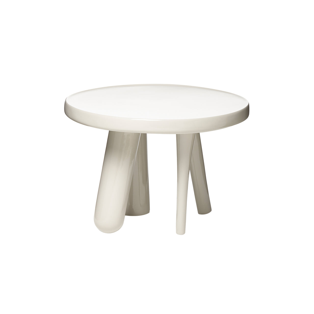 Elements 002 Side Table: Silk Grey