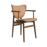 Elephant Armchair: Front Upholstered + Light Smoked Oak