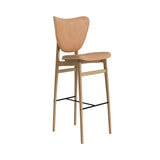 Elephant Bar + Counter Chair: Full Upholstered + Bar + Natural Oak