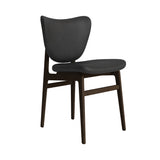Elephant Chair: Full Upholstered + Dark Smoked Oak