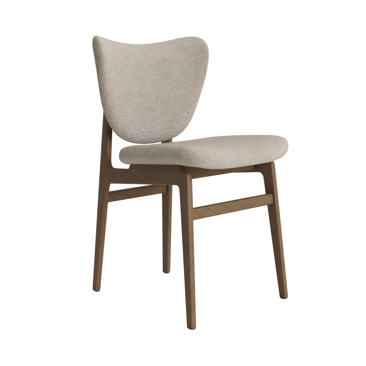 Elephant Chair: Full Upholstered + Light Smoked Oak