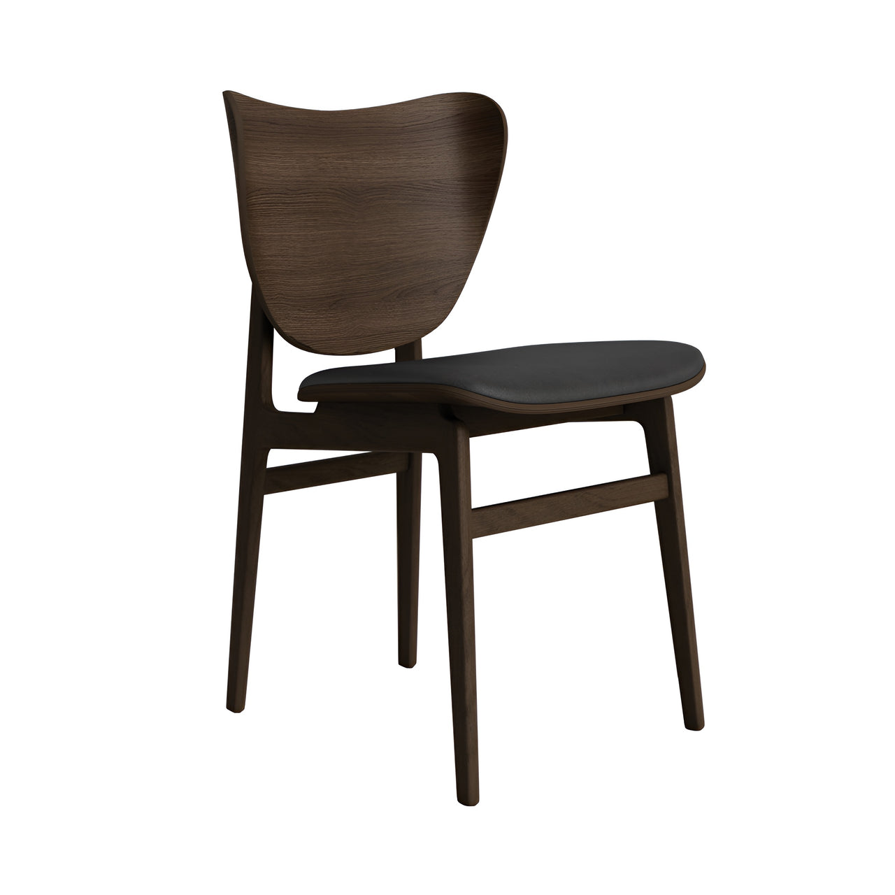 Elephant Chair: Seat Upholstered + Dark Smoked Oak