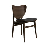 Elephant Chair: Seat Upholstered + Dark Smoked Oak