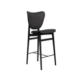 Elephant Bar + Counter Chair: Front Upholstered + Counter + Black Oak