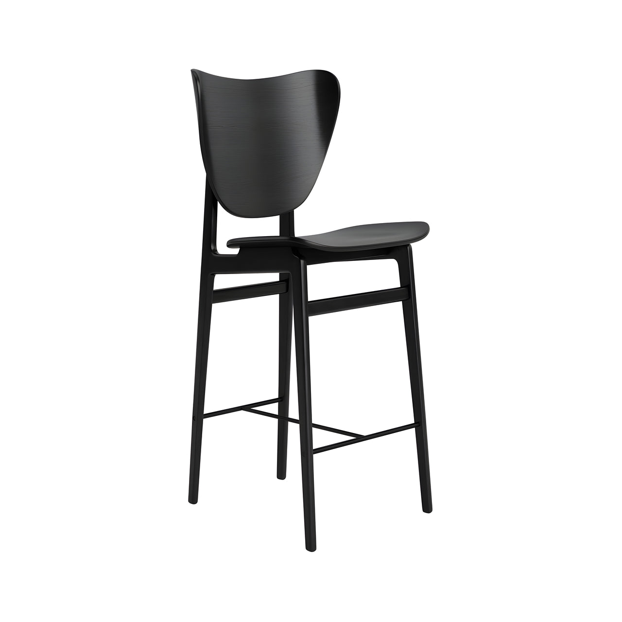 Elephant Bar + Counter Chair: Counter + Black Oak