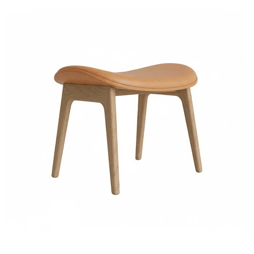 Elephant Ottoman: Full Upholstered + Natural Oak