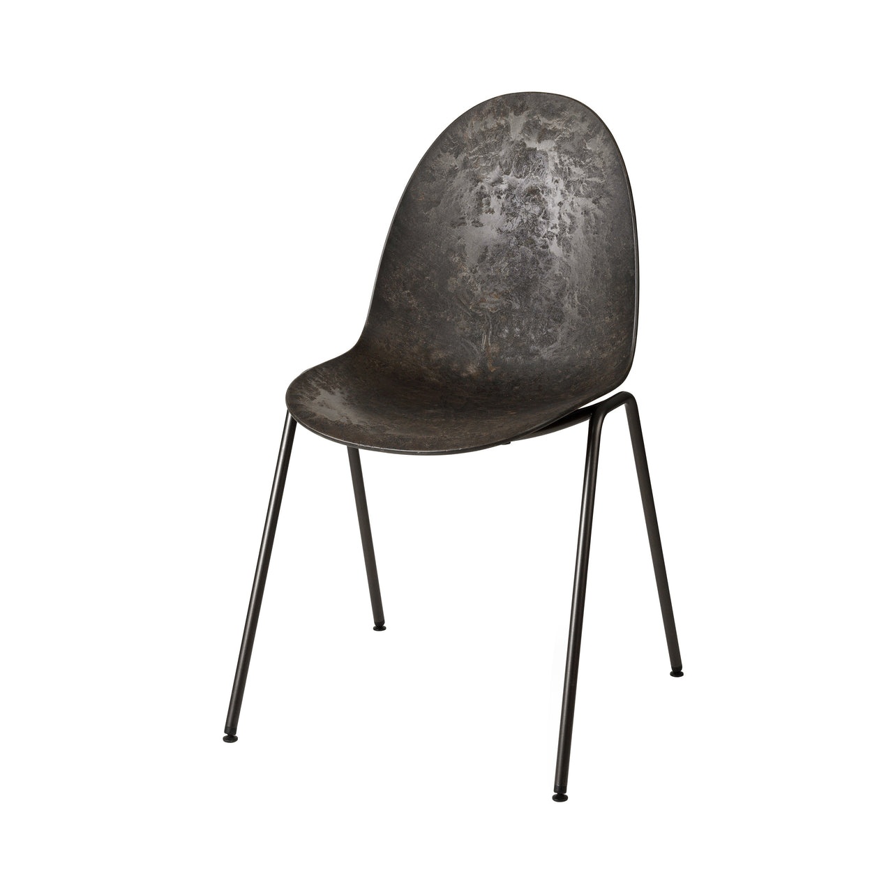 Eternity Side Chair: Coffee Waste Black