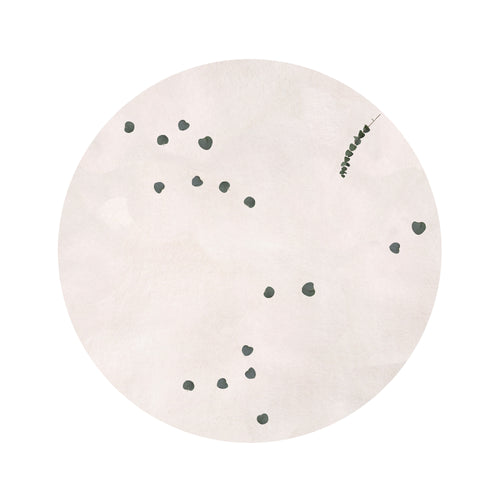 Eucalyptus Hand Tufted ound Rug: Small - 70.9