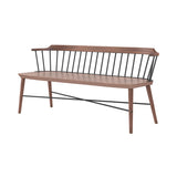 Exchange Chair 2 Seater: Natural Walnut