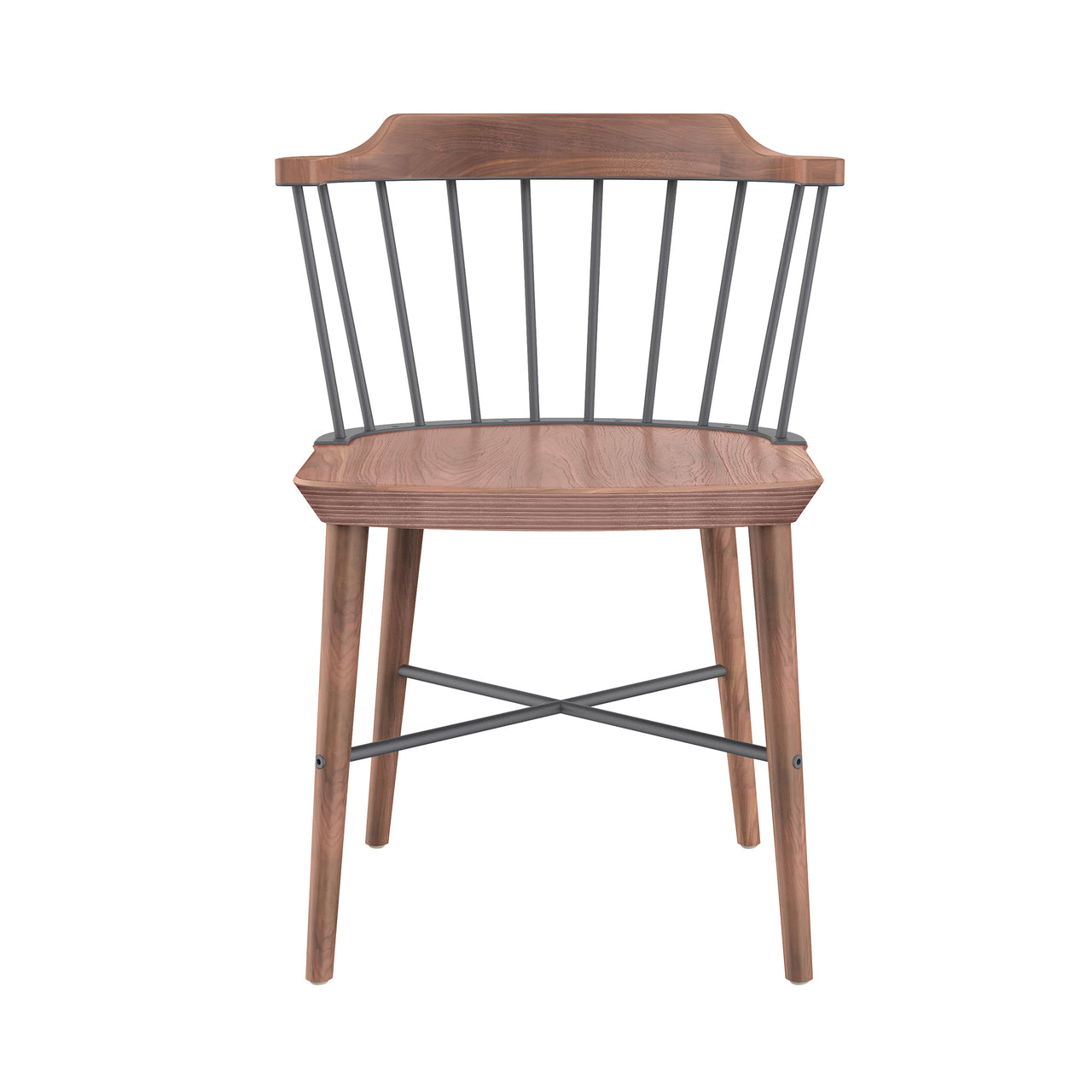 Exchange Dining Chair: Natural Walnut