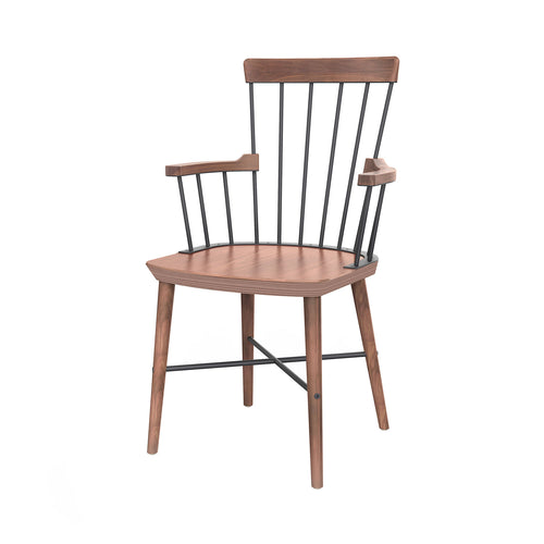 Exchange Highback Chair: Natural Walnut
