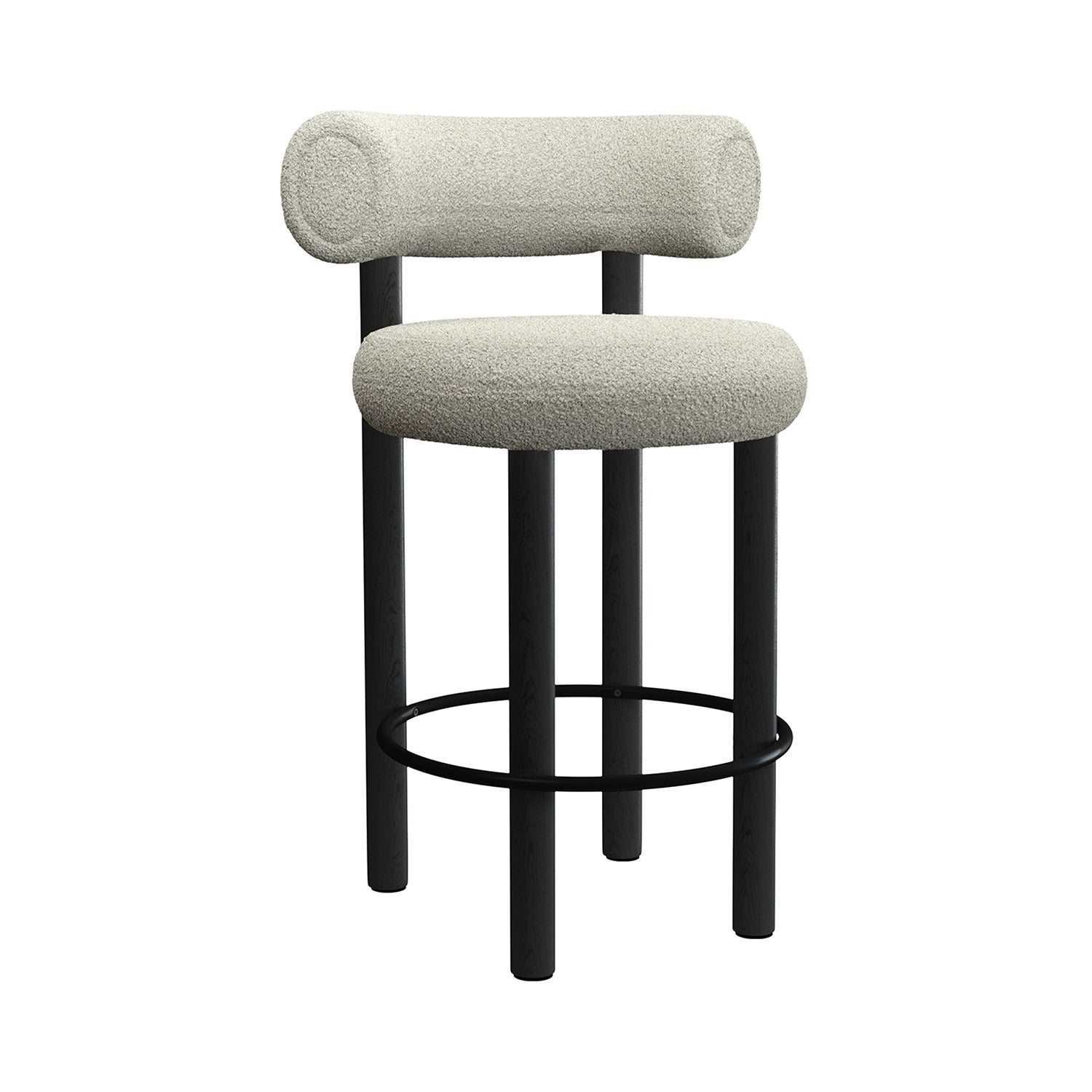 Fat Bar + Counter Stool: Bar + Black Oak