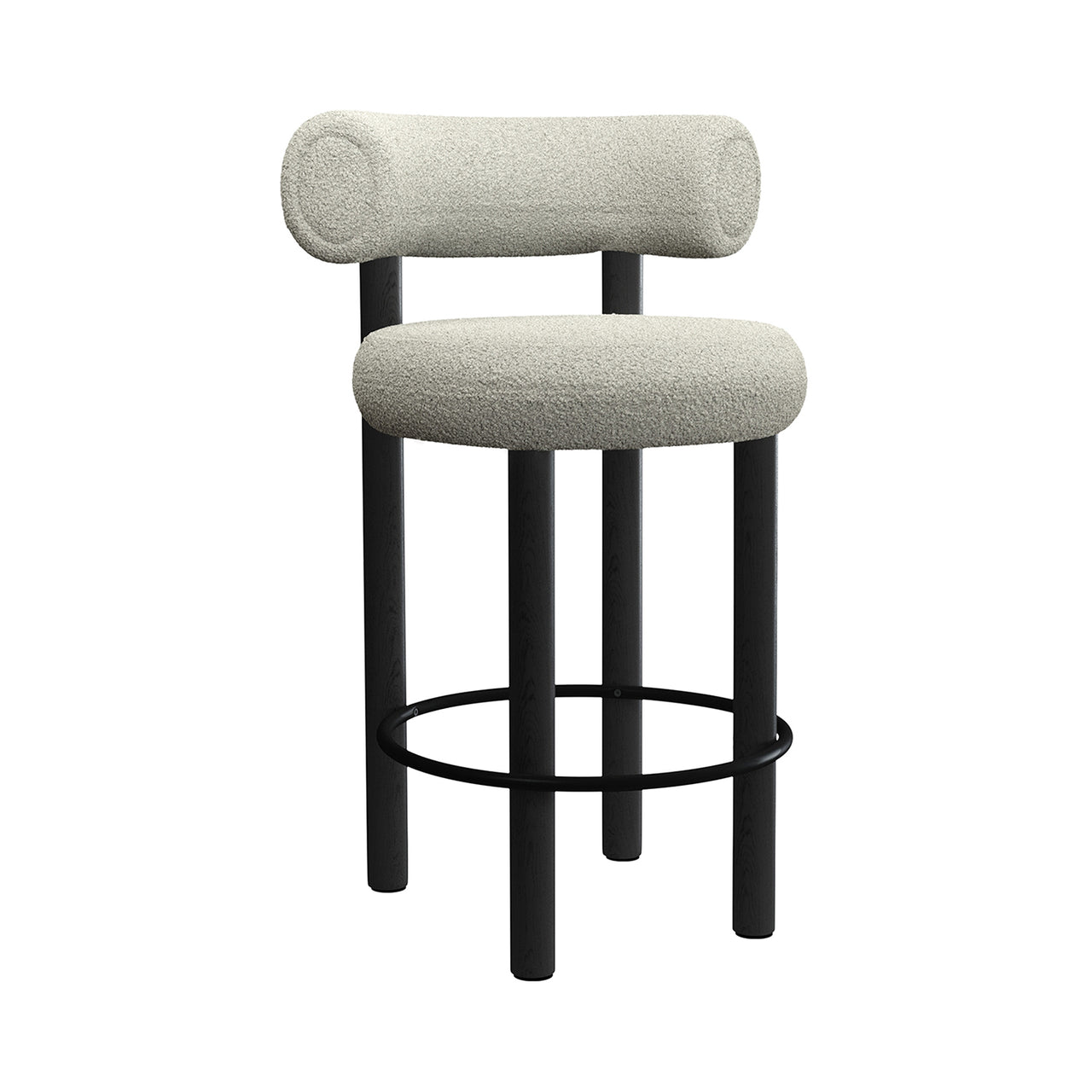 Fat Bar + Counter Stool: Bar + Black Oak