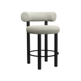 Fat Bar + Counter Stool: Counter + Black Oak