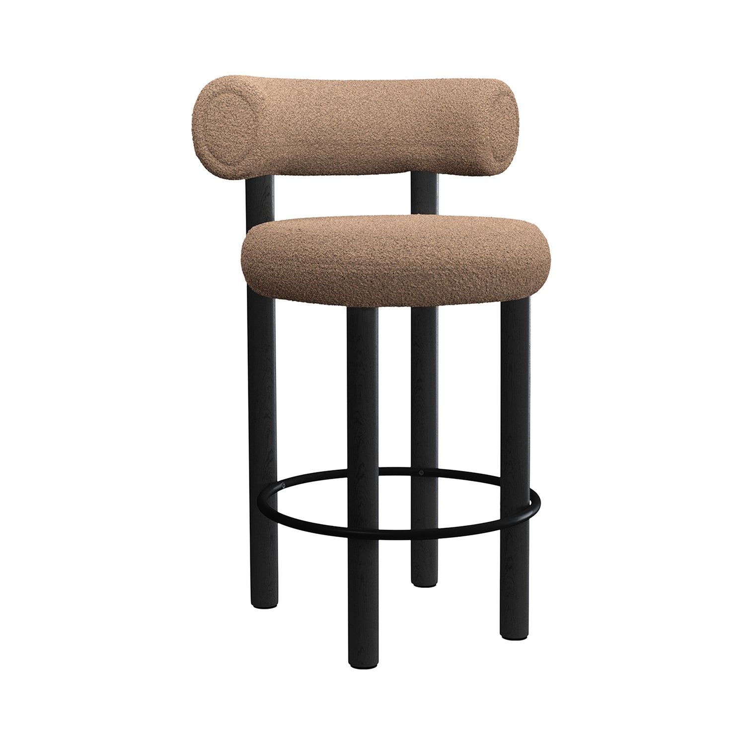 Fat Bar + Counter Stool: Bar + Black Oak