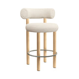 Fat Bar + Counter Stool: Bar + Natural Oak