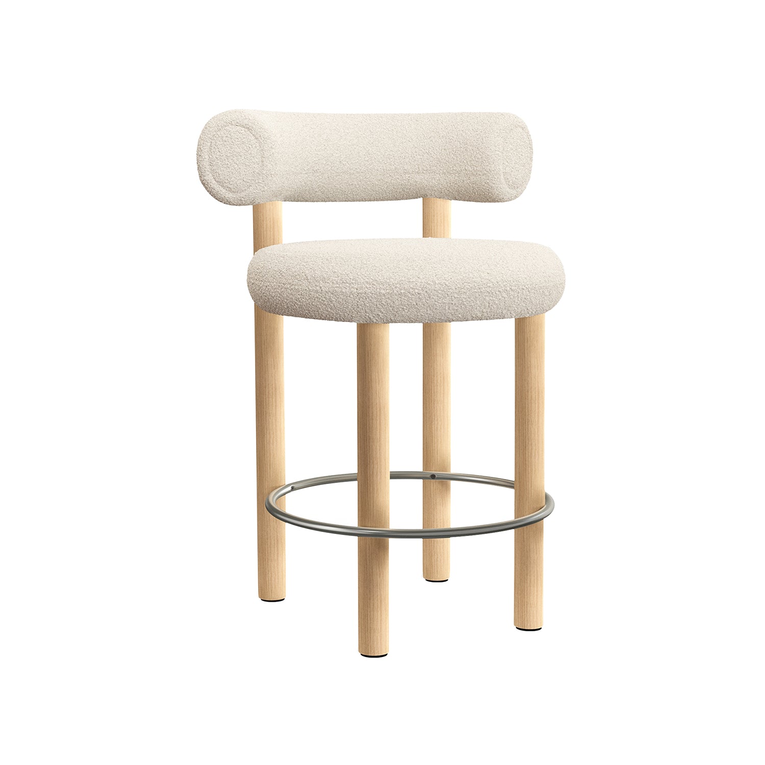 Fat Bar + Counter Stool: Counter + Natural Oak