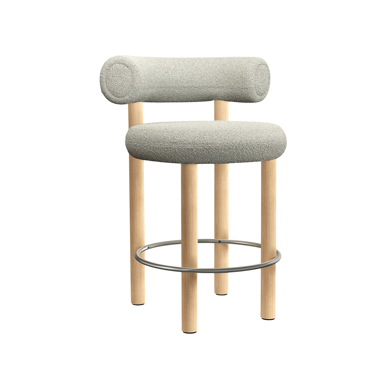 Fat Bar + Counter Stool: Counter + Natural Oak