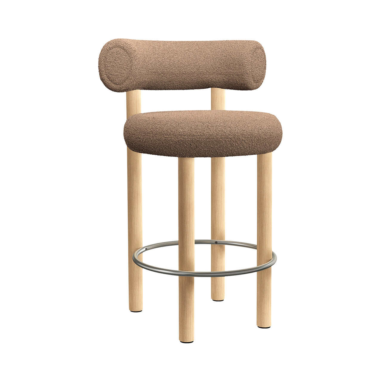 Fat Bar + Counter Stool: Bar + Natural Oak