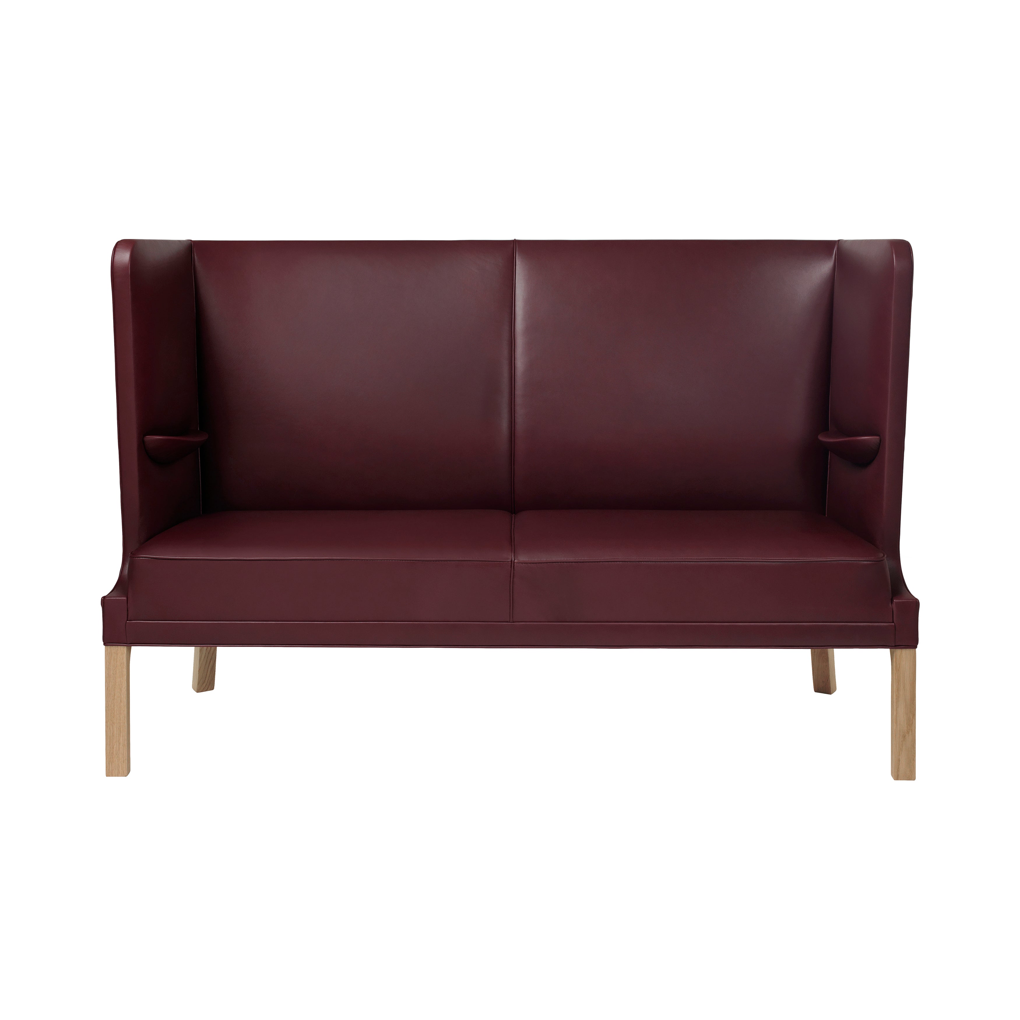 FH436 Coupe Sofa: Oiled Oak