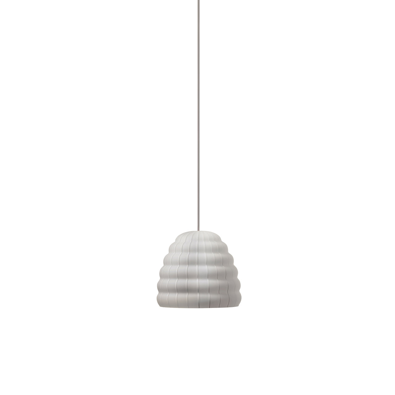 Filigrana Pendant Light: Beehive + White