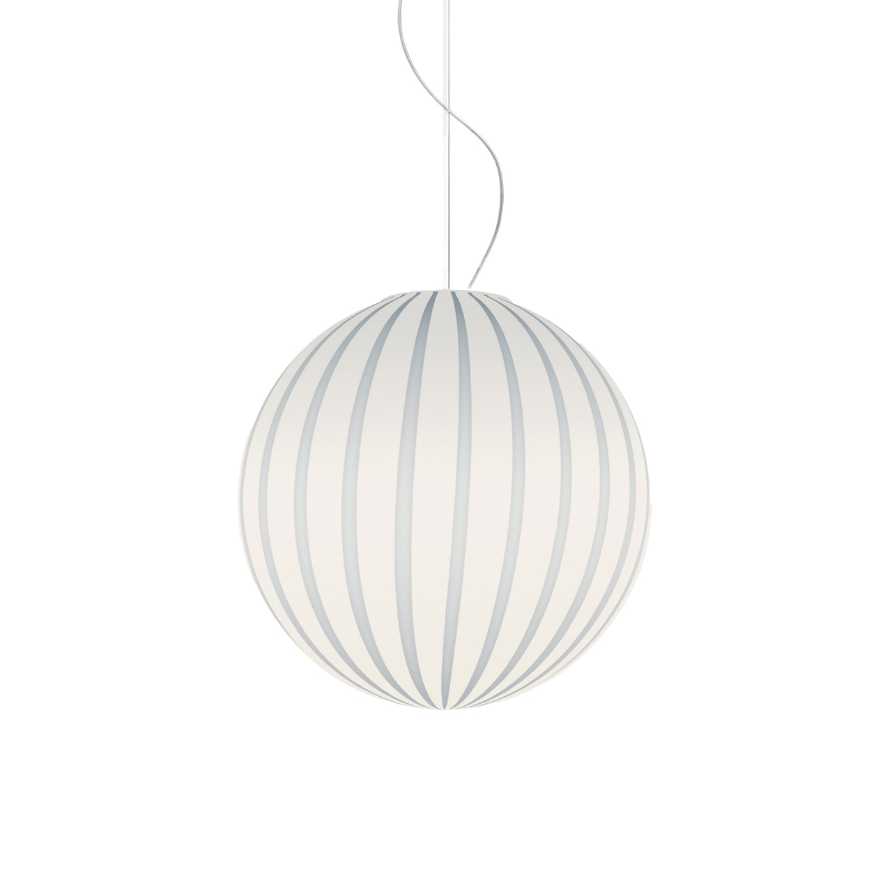 Filigrana Pendant Light: Globe + Blue