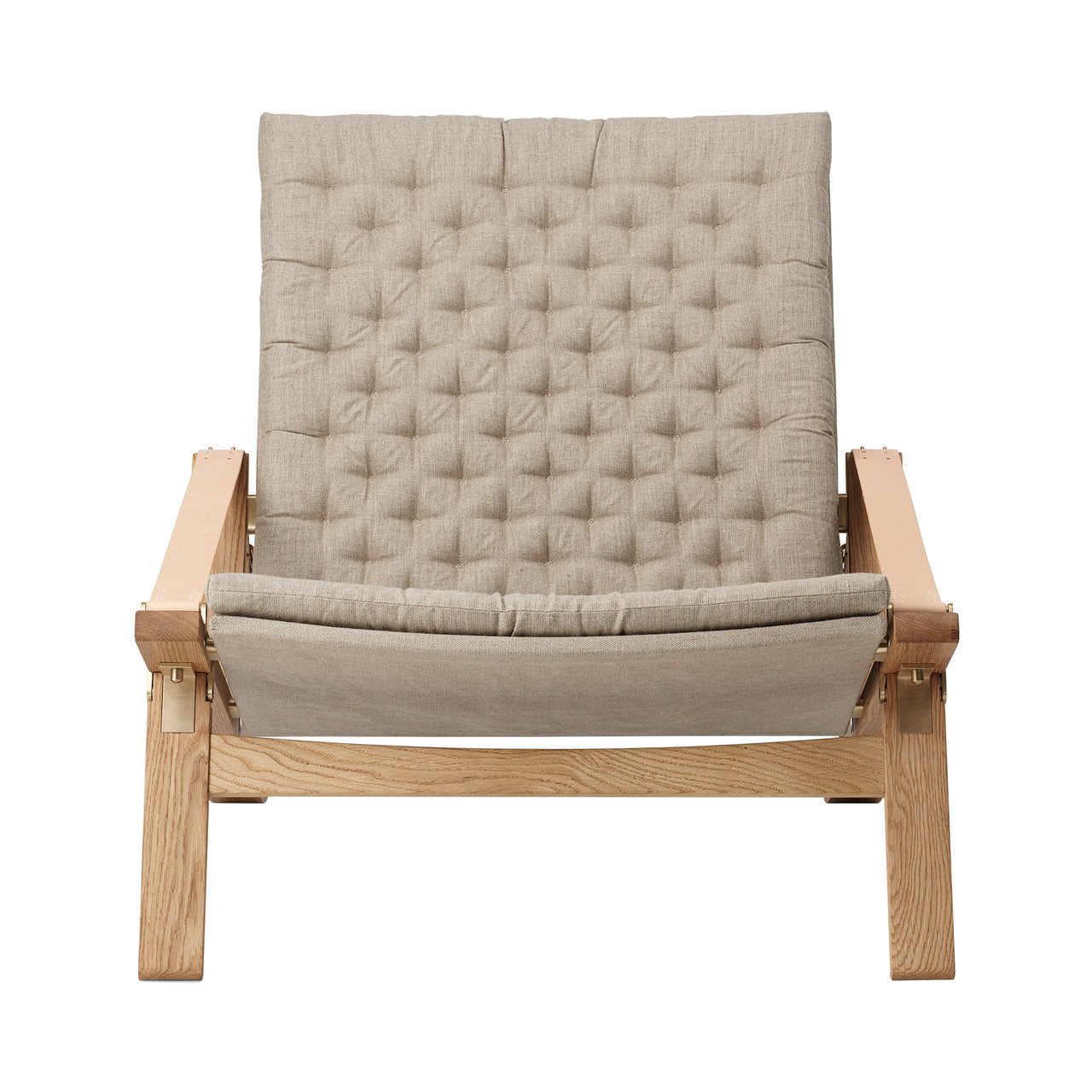 FK11 Plico Lounge Chair: Oiled Oak