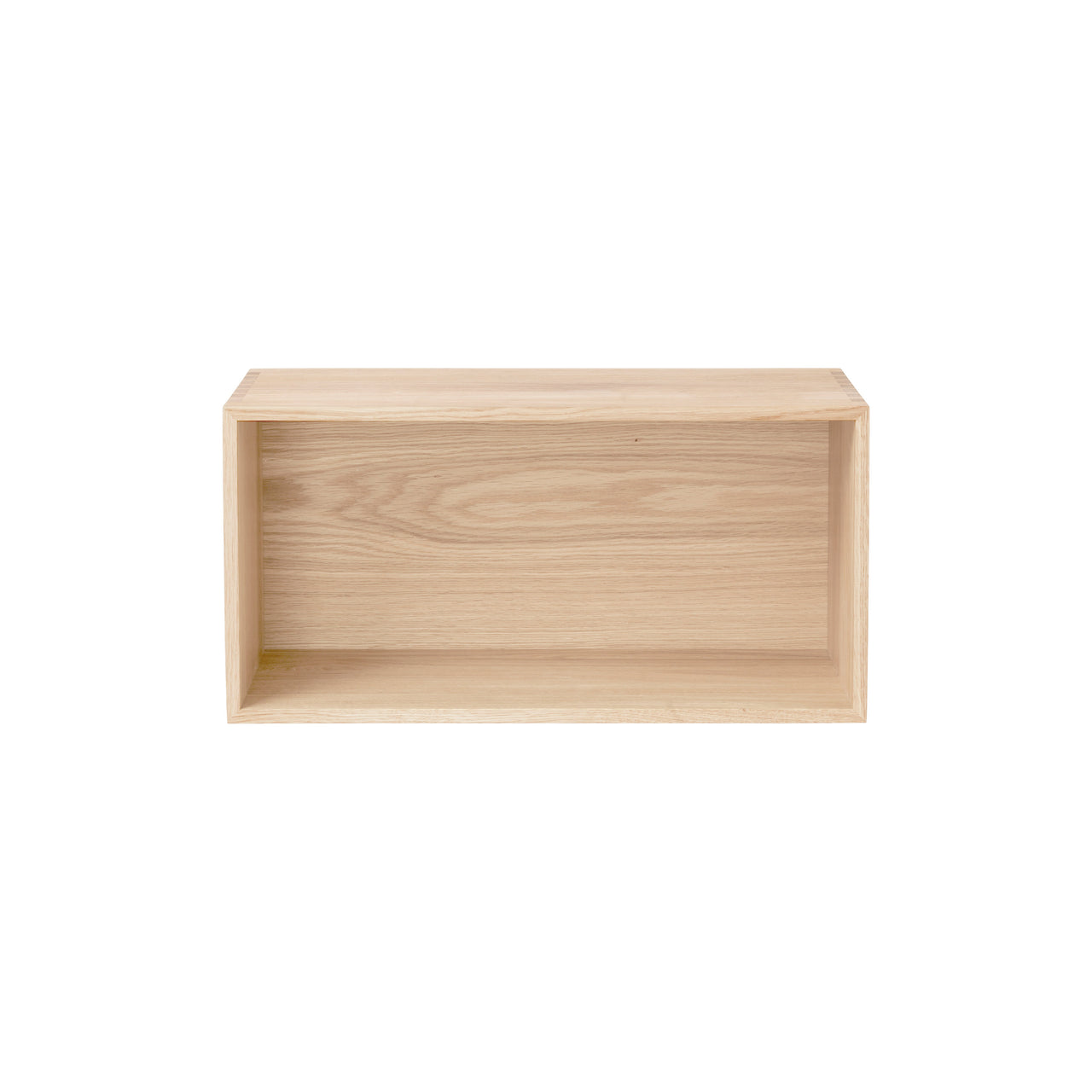 FK631005 Bookcase: White Oiled Oak