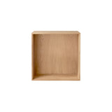 FK631110 Deep Bookcase: Oiled Oak