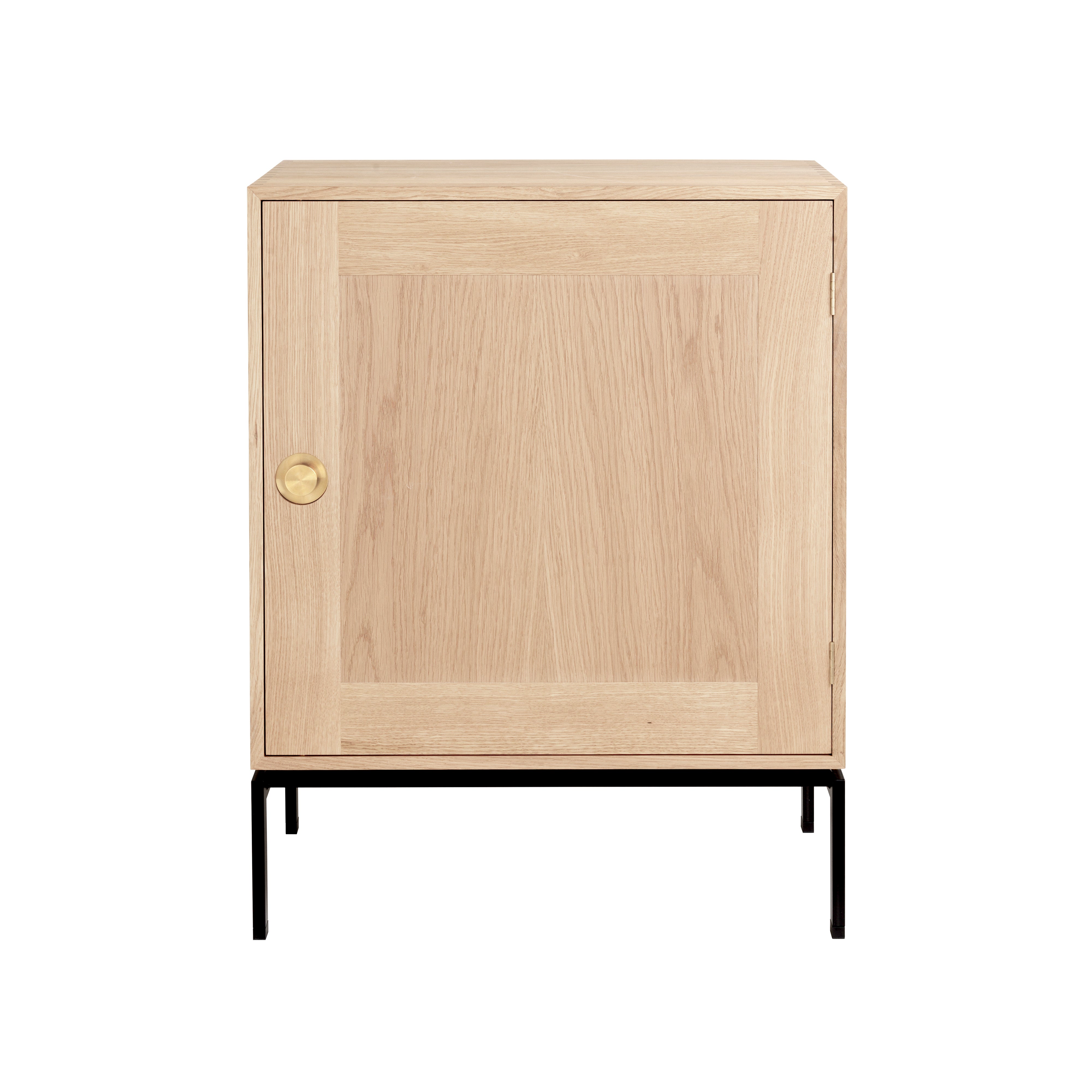 FK631115F Floor Standing Cabinet: Right + White Oiled Oak