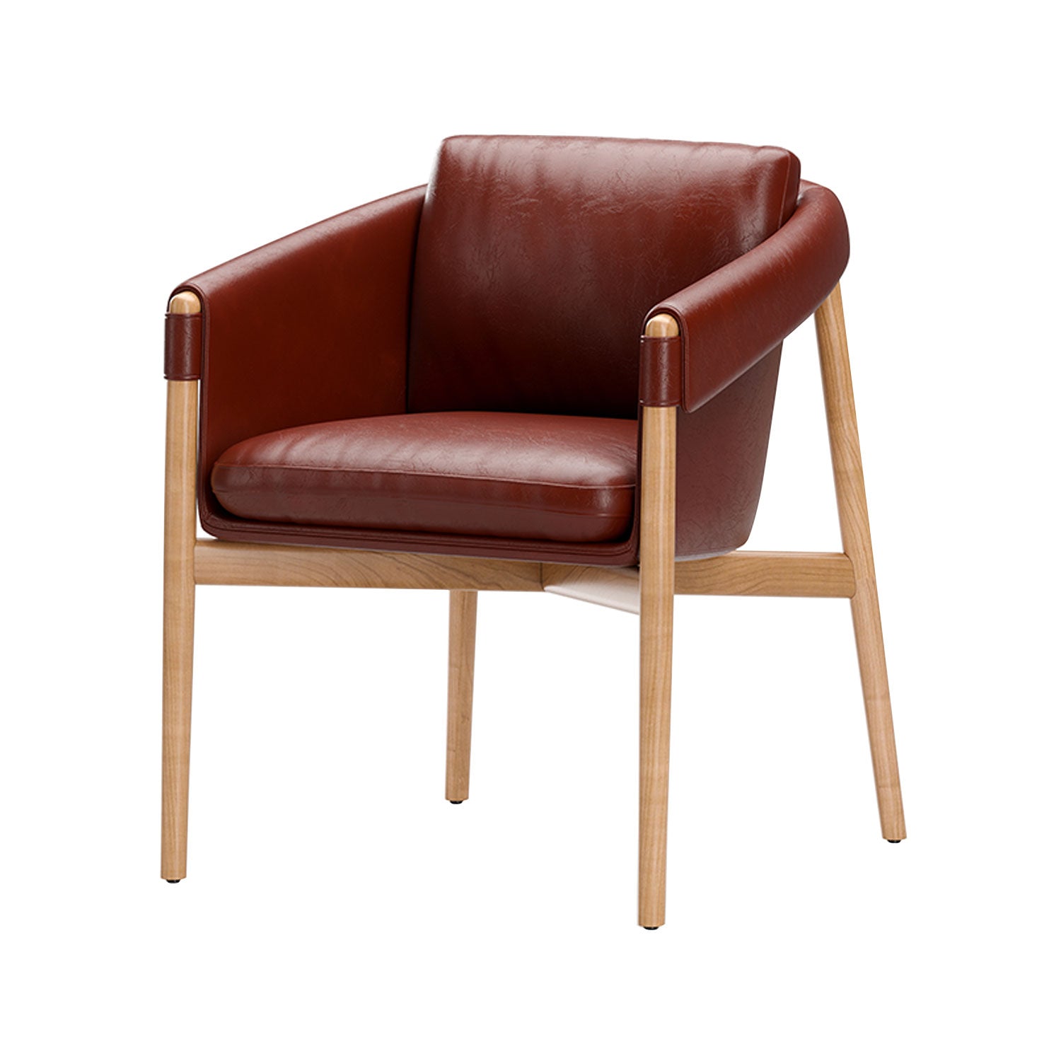 Frank Dining Chair: Natural Oak