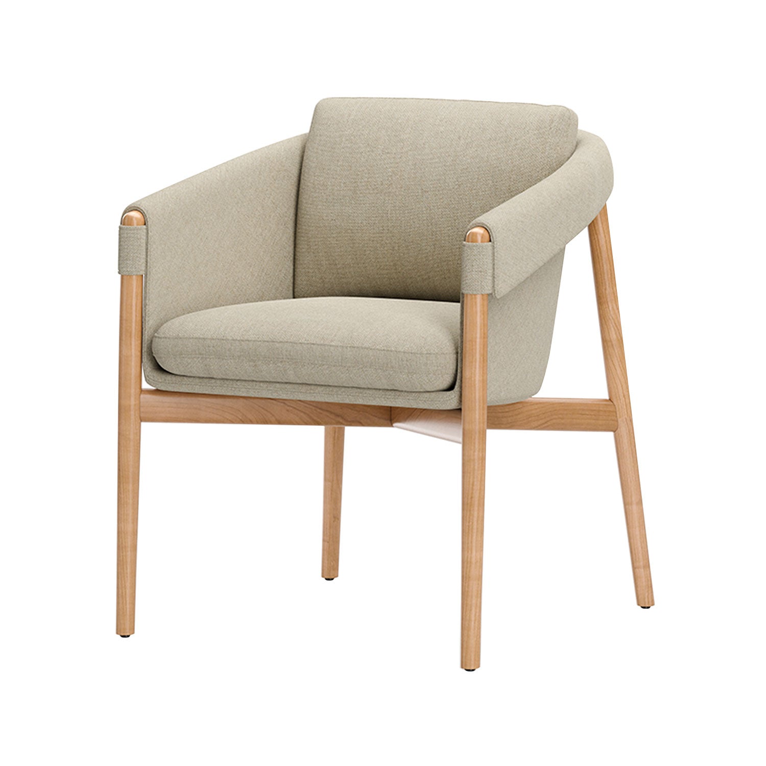 Frank Dining Chair: Natural Oak