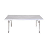 Union Coffee Table: Aluminum
