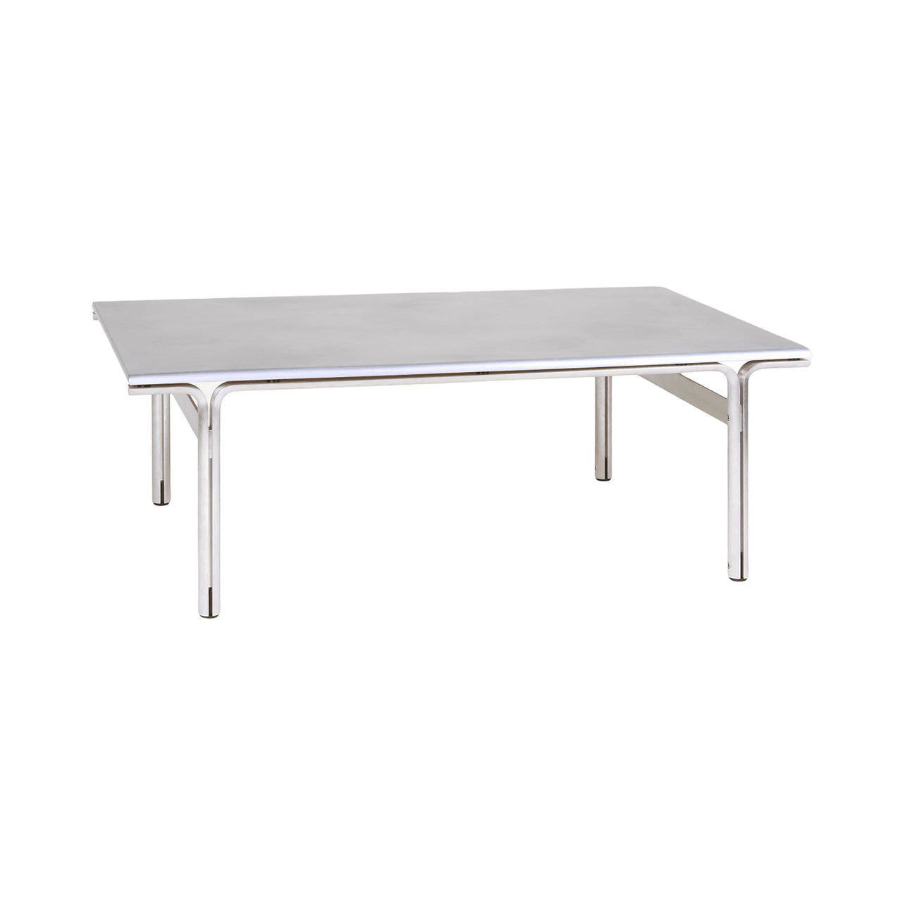 Union Coffee Table: Aluminum