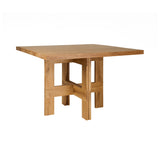 Farmhouse Trestle Table: Natural Oak