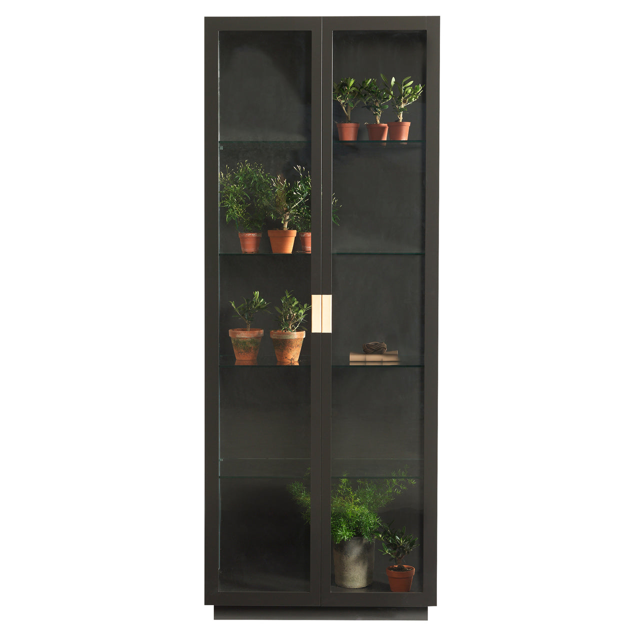 Frame XL: Covered Doors + Char Grey + Natural