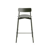 Fromme Stacking Bar + Counter Stool: Counter + Glass Green