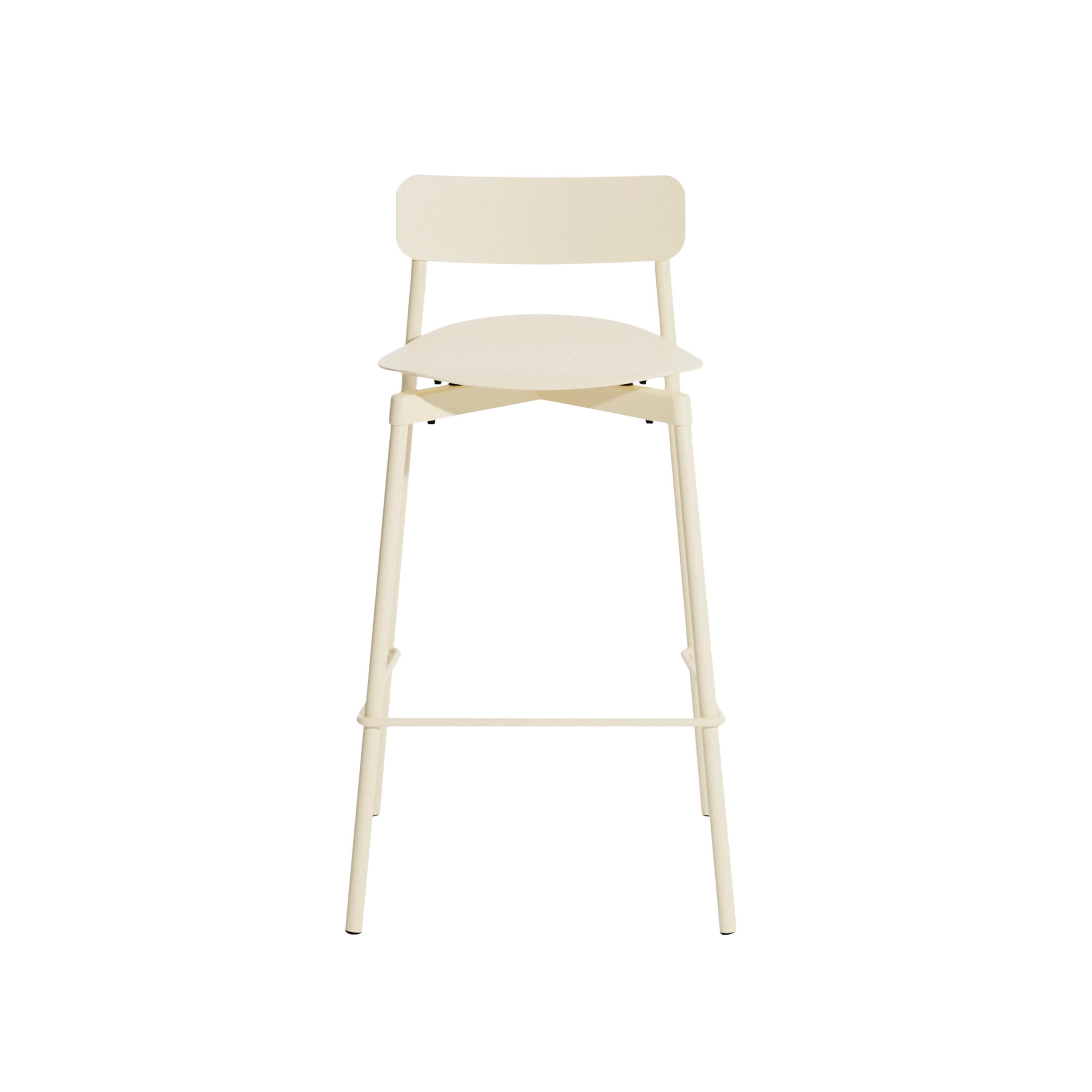 Fromme Stacking Bar + Counter Stool: Counter + Ivory