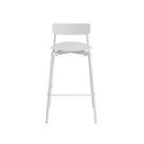 Fromme Stacking Bar + Counter Stool: Counter + Pearl Grey