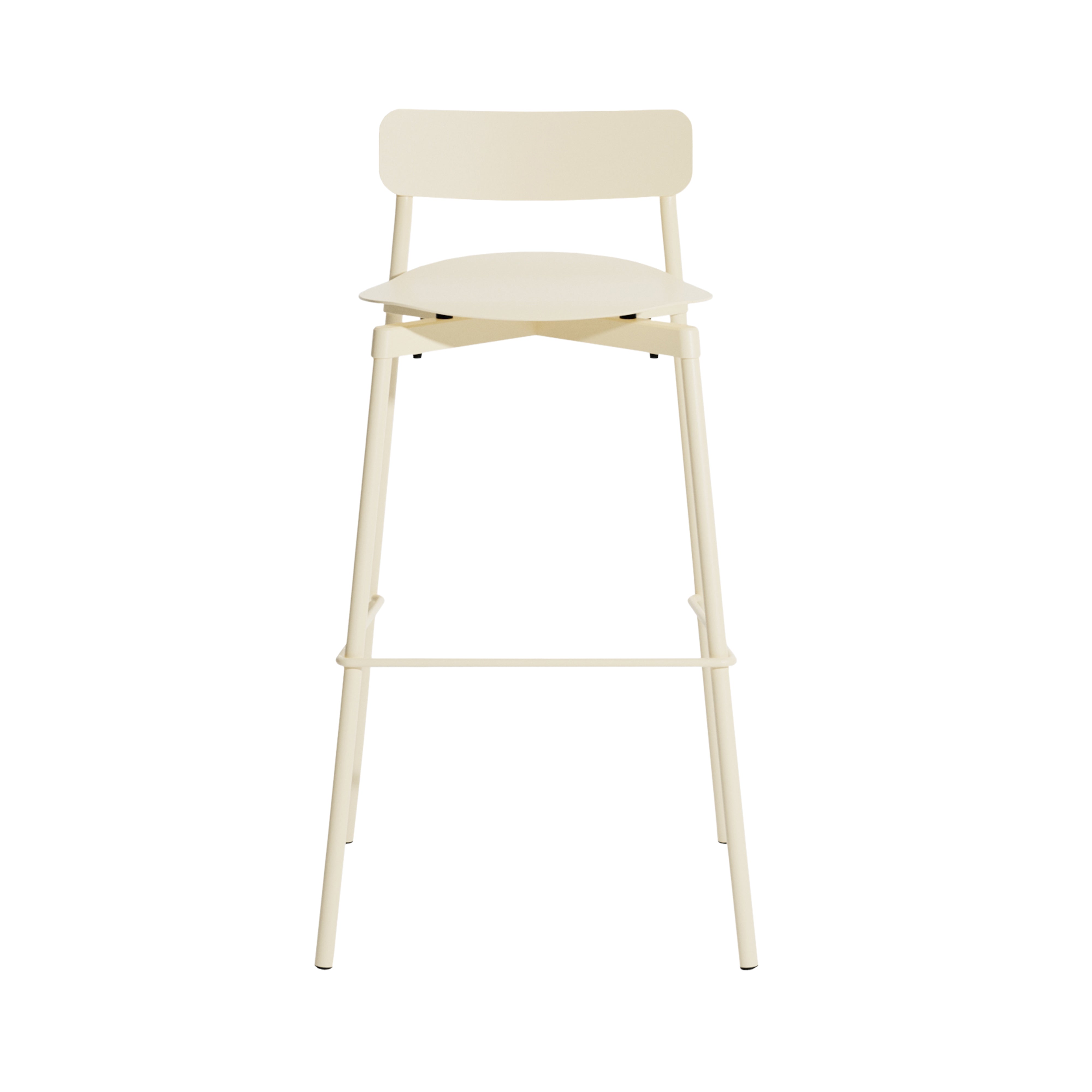  Fromme Stacking Bar + Counter Stool: Bar + Ivory