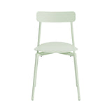 Fromme Outdoor Stacking Chair: Set of 2 + Pastel Green